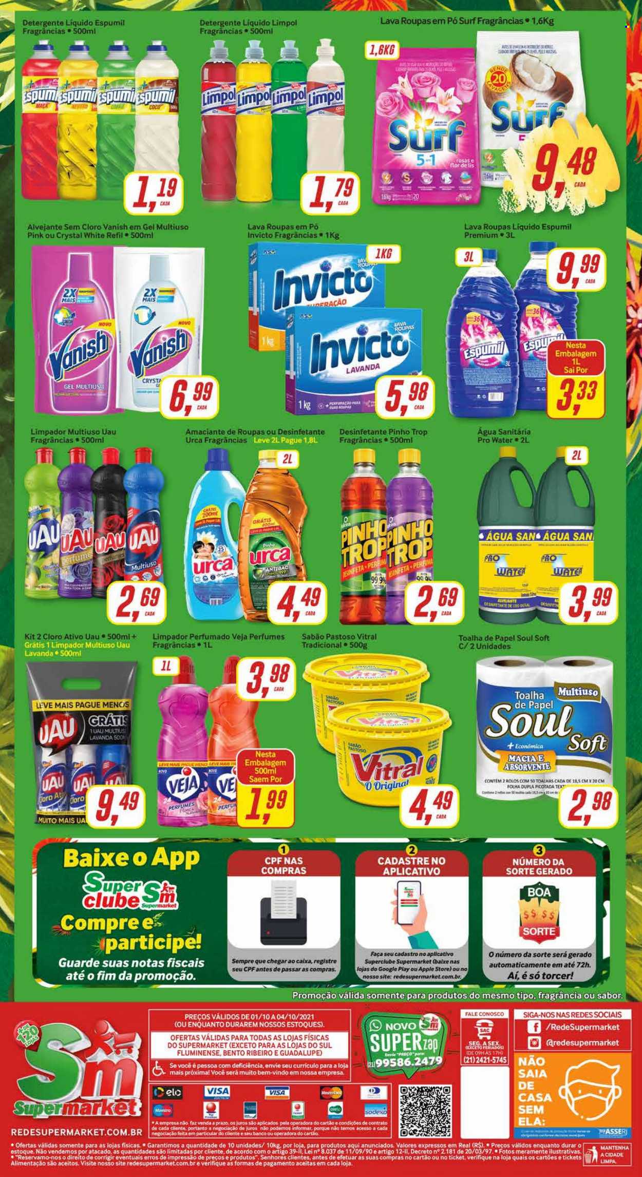 Folheto Rede Supermarket - 01/10/2021 - 04/10/2021. Página 8