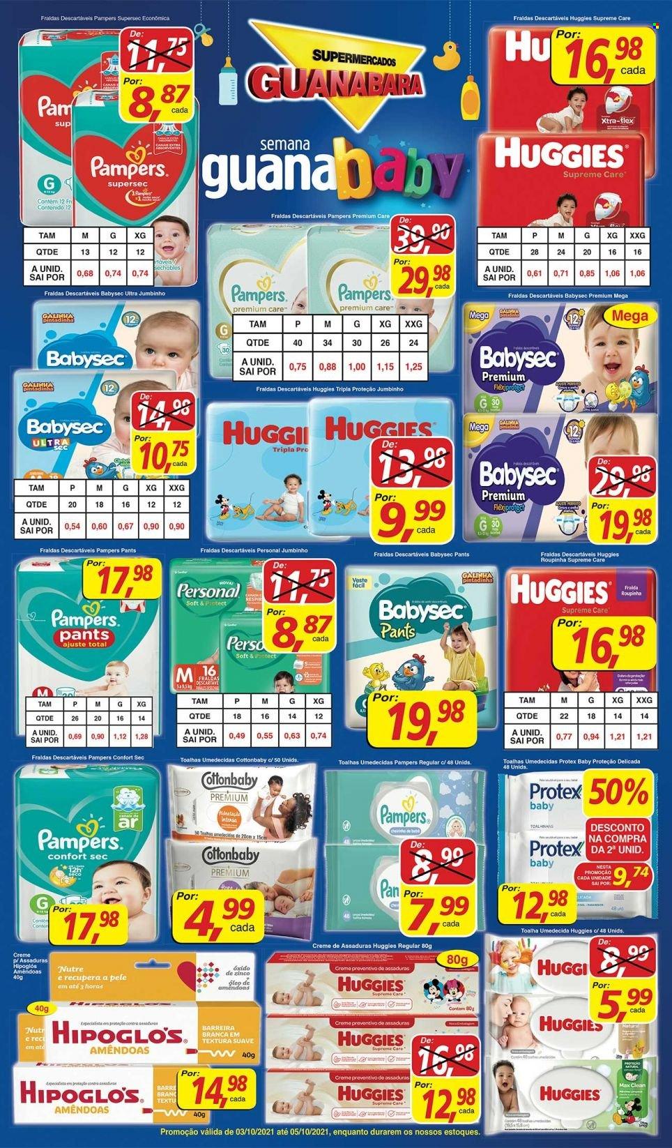 Folheto Supermercados Guanabara - 03/10/2021 - 05/10/2021. Página 4