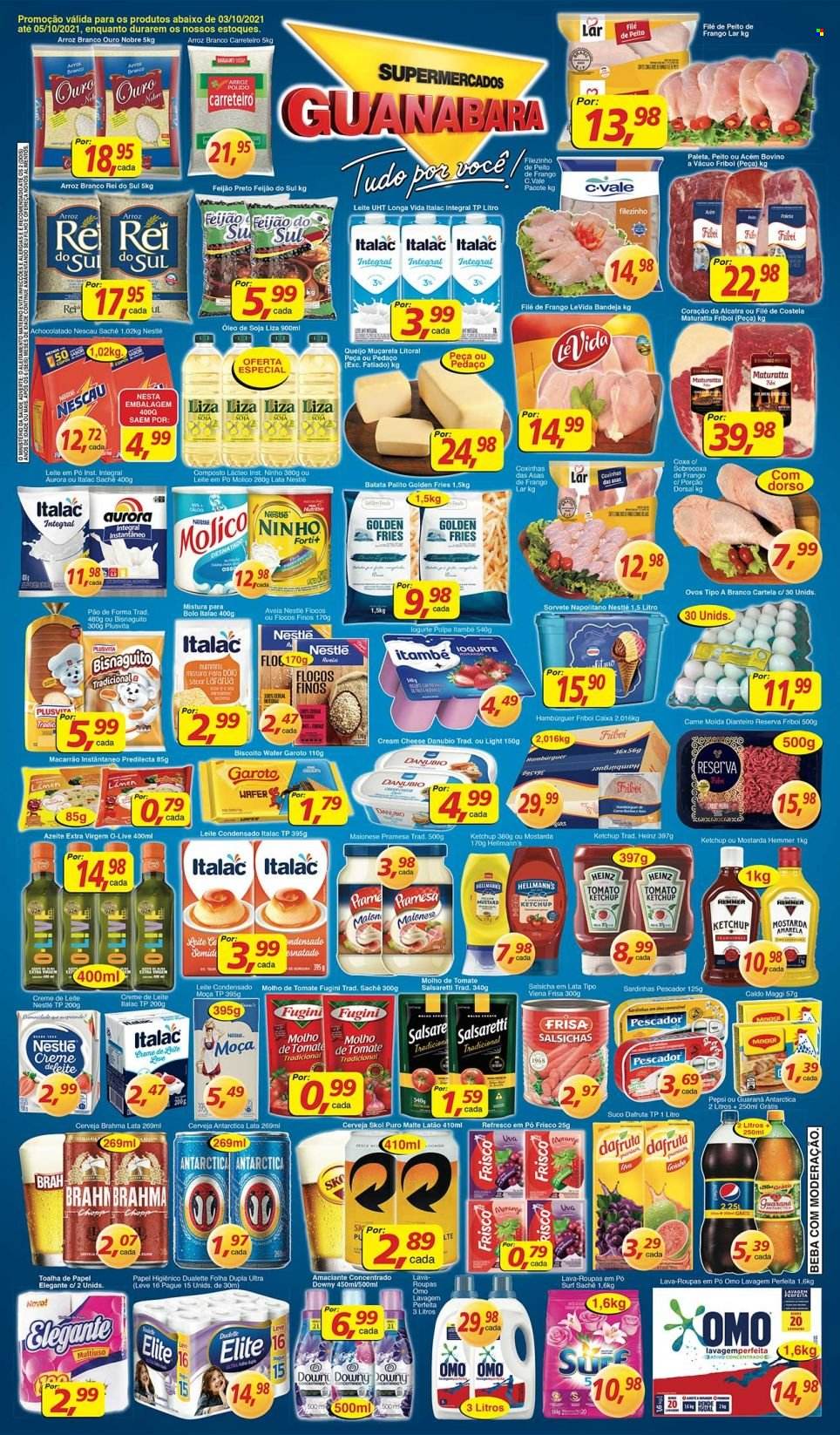 Folheto Supermercados Guanabara - 03/10/2021 - 05/10/2021. Página 5