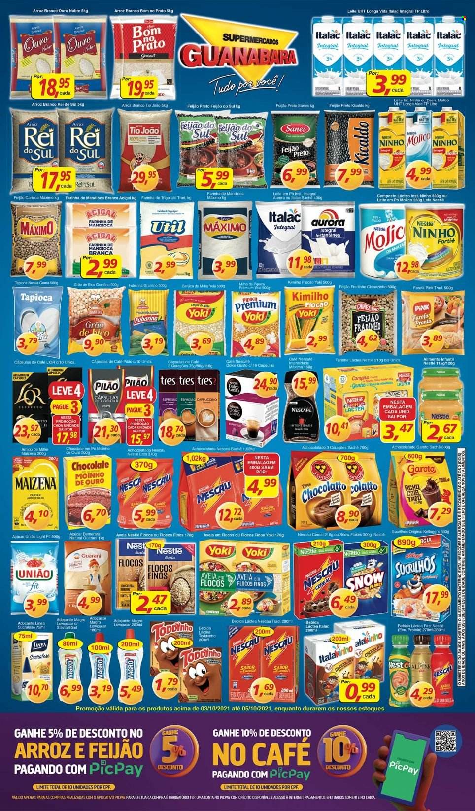 Folheto Supermercados Guanabara - 03/10/2021 - 05/10/2021. Página 7