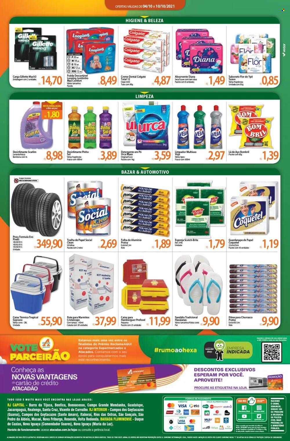 Folheto Atacadão - 04/10/2021 - 10/10/2021. Página 4