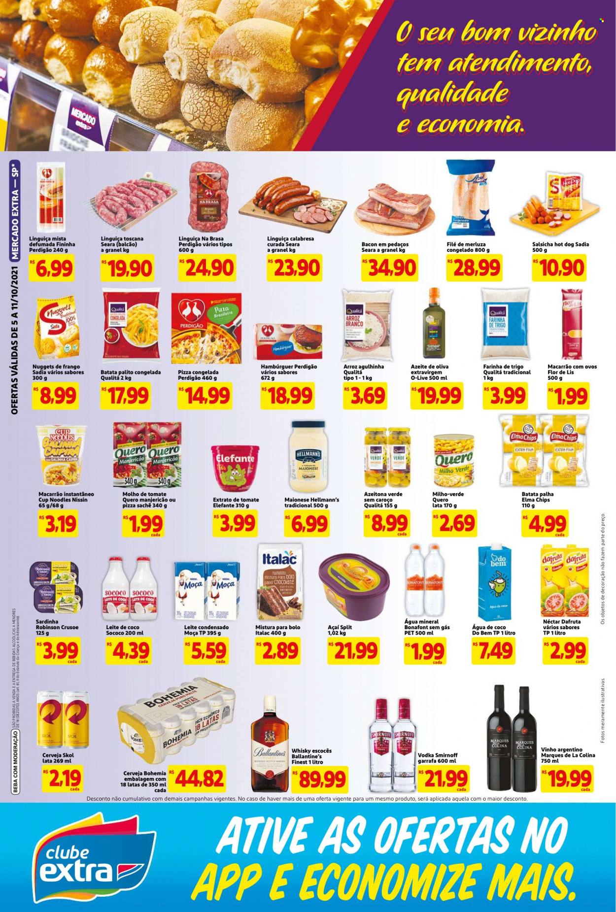 Folheto Mercado Extra - 05/10/2021 - 11/10/2021. Página 2