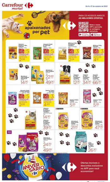 Folheto Carrefour Market - 04.10.2021 - 17.10.2021.