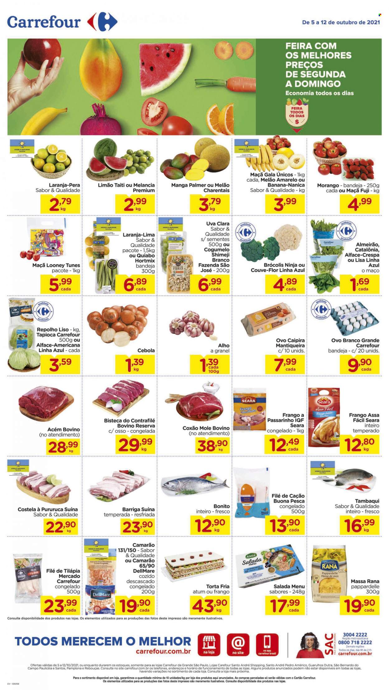 Folheto Carrefour Hiper - 05/10/2021 - 12/10/2021. Página 1