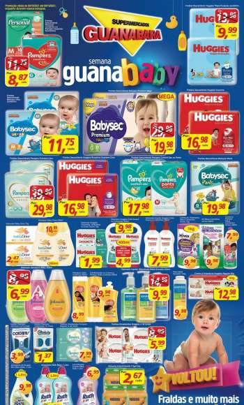 Folheto Supermercados Guanabara - 06.10.2021 - 09.10.2021.
