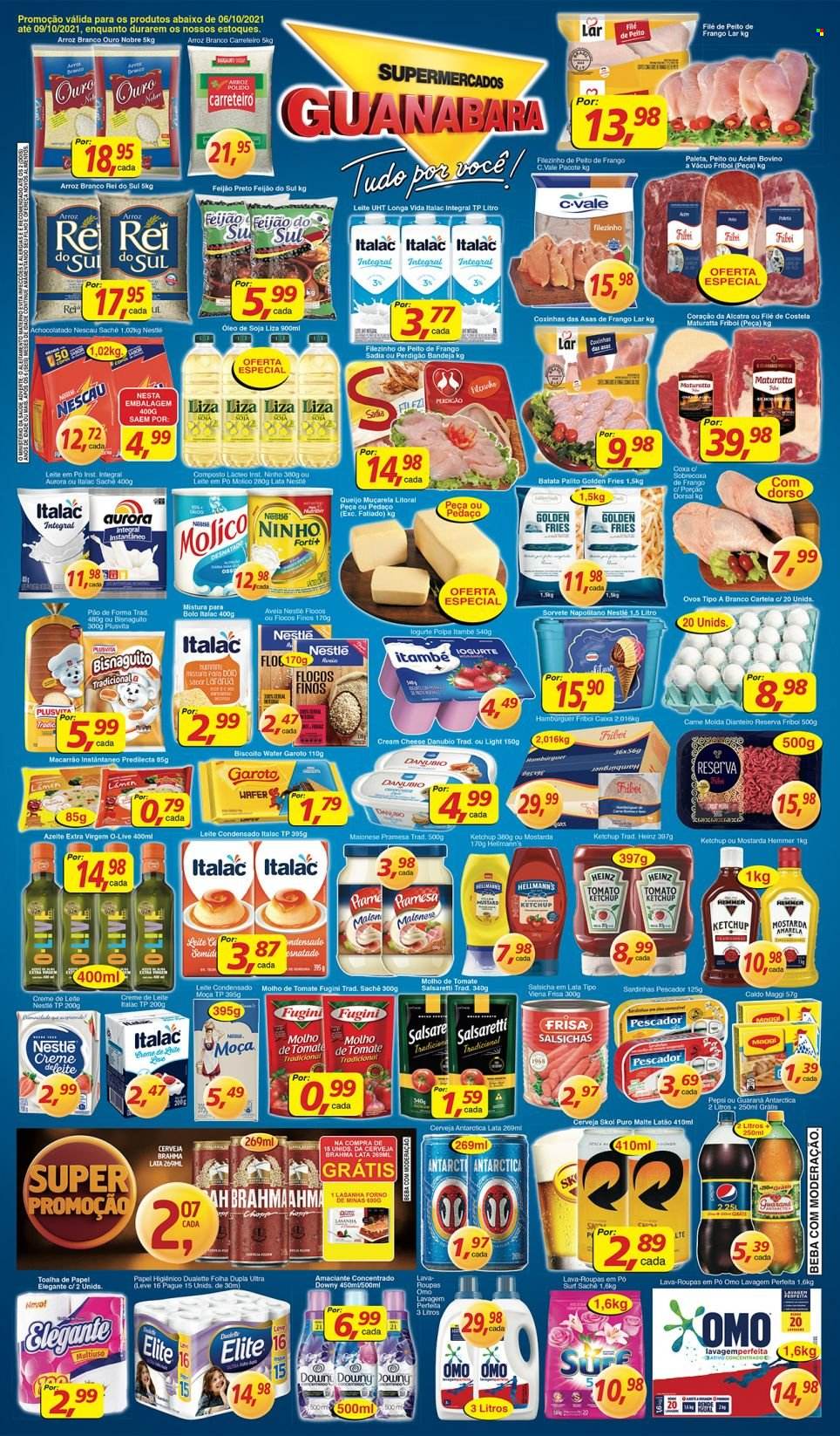 Folheto Supermercados Guanabara - 06/10/2021 - 09/10/2021. Página 5