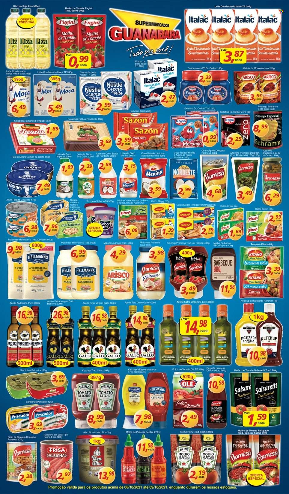 Folheto Supermercados Guanabara - 06/10/2021 - 09/10/2021. Página 9