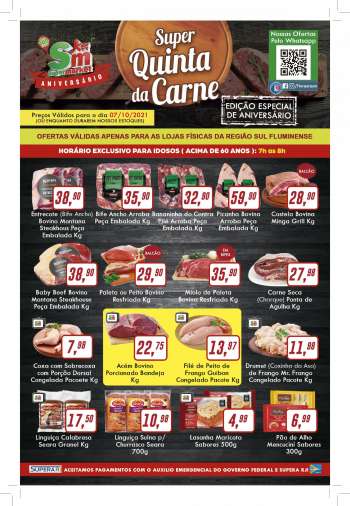 Folheto Rede Supermarket - 07.10.2021 - 07.10.2021.
