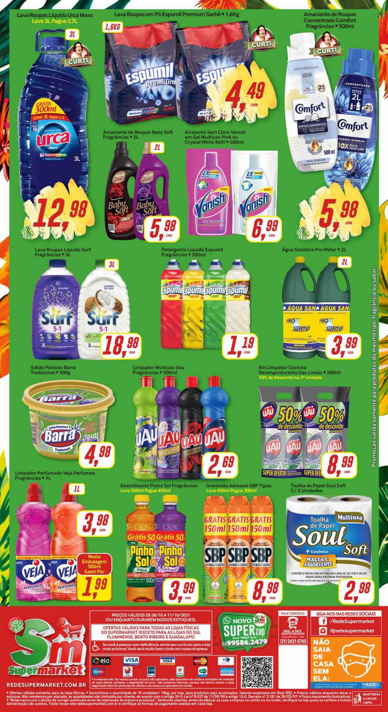 Folheto Rede Supermarket - 08/10/2021 - 11/10/2021. Página 8