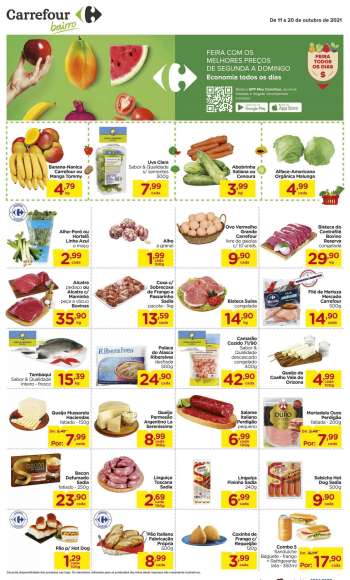 Folheto Carrefour Bairro - 11.10.2021 - 20.10.2021.