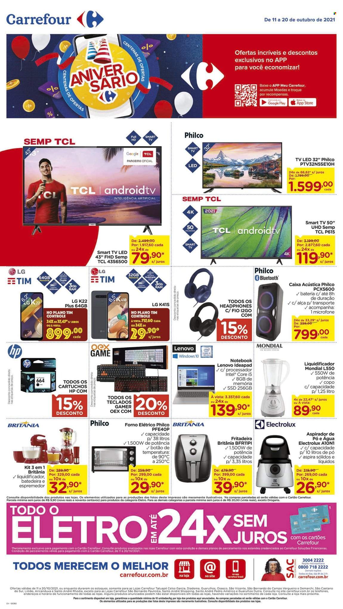 Folheto Carrefour Hiper - 11/10/2021 - 20/10/2021. Página 19