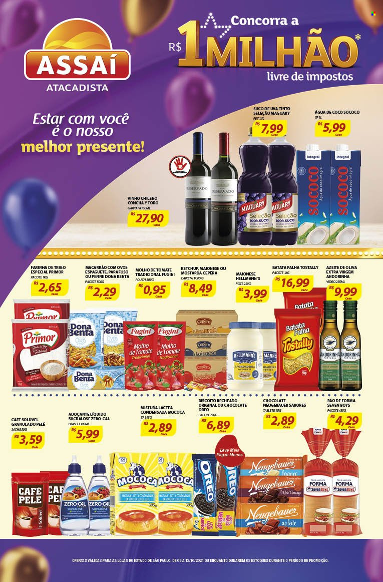 Folheto Assaí Atacadista - 09/10/2021 - 12/10/2021. Página 2