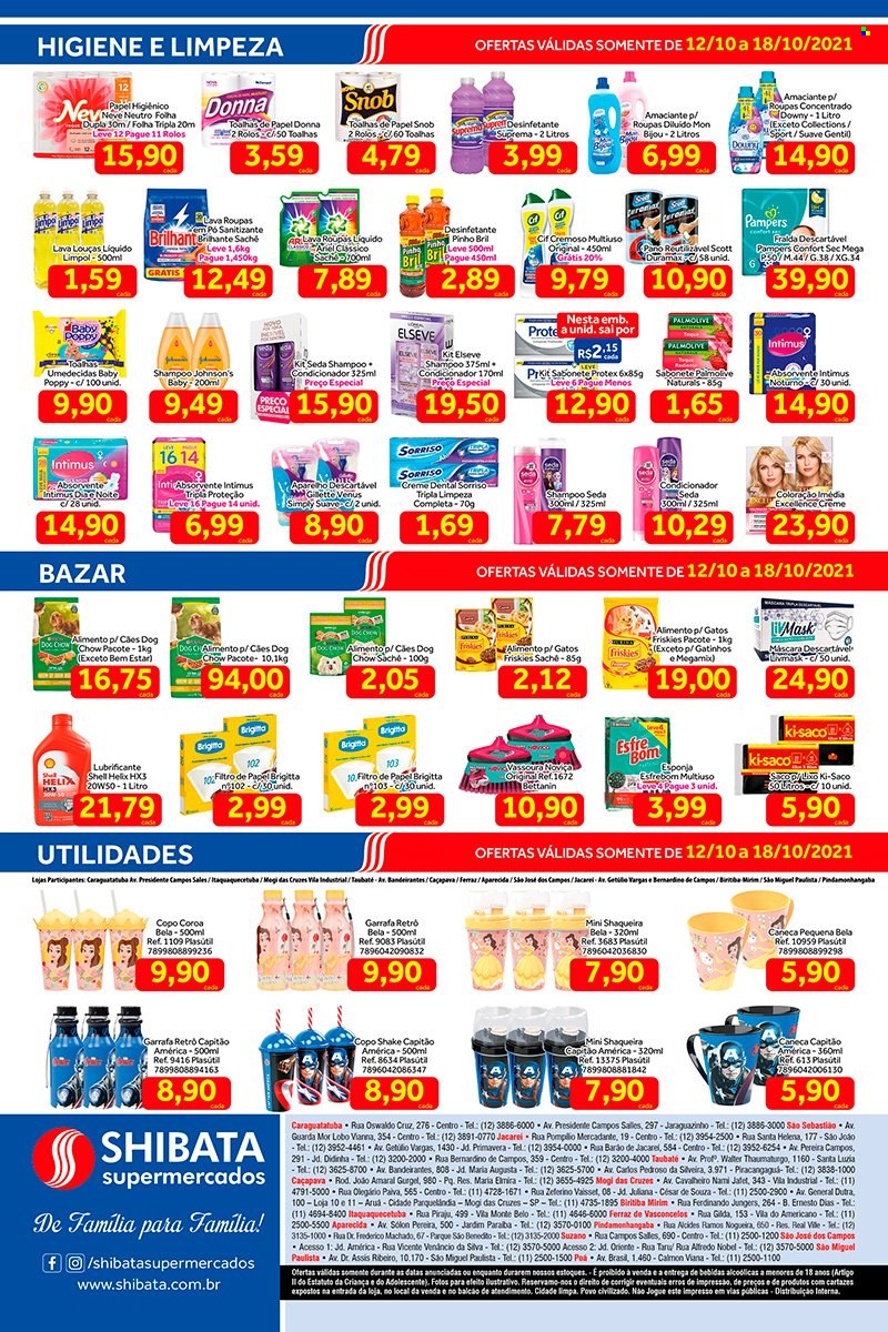 Folheto Shibata Supermercados - 12/10/2021 - 18/10/2021. Página 4