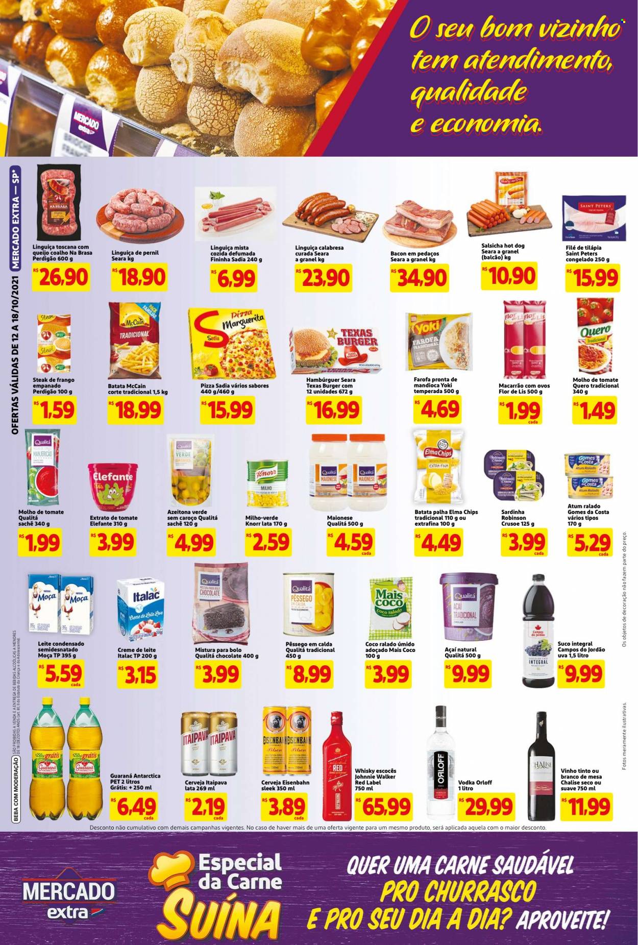 Folheto Mercado Extra - 12/10/2021 - 18/10/2021. Página 2