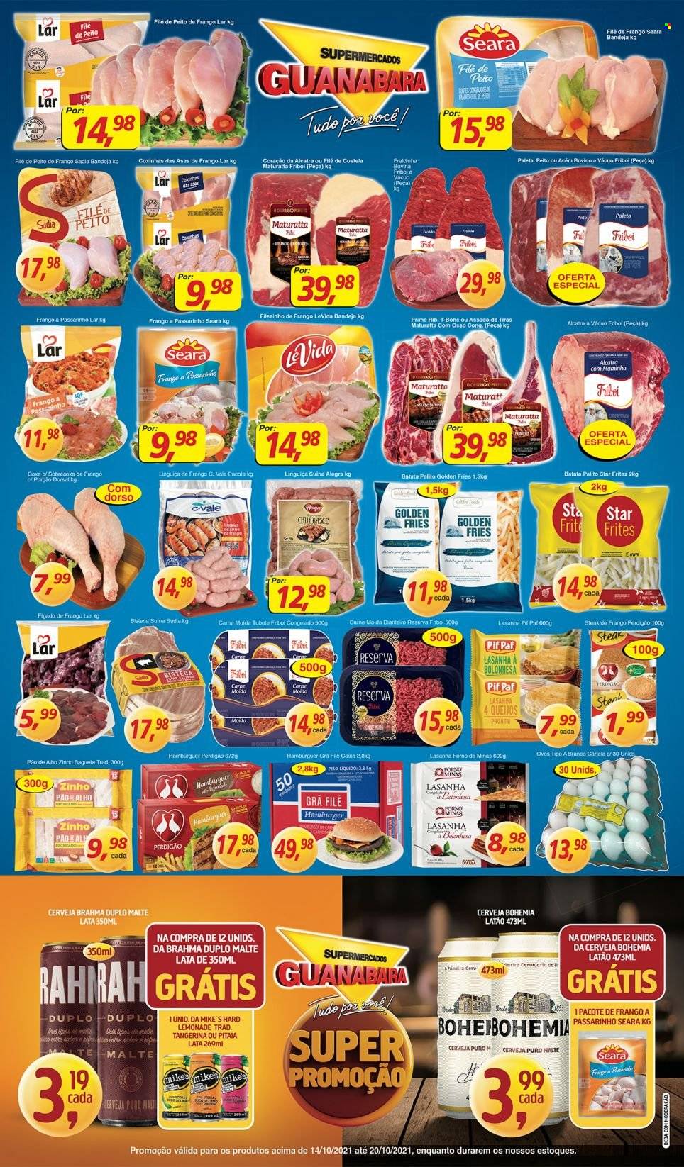 Folheto Supermercados Guanabara - 14/10/2021 - 20/10/2021. Página 10