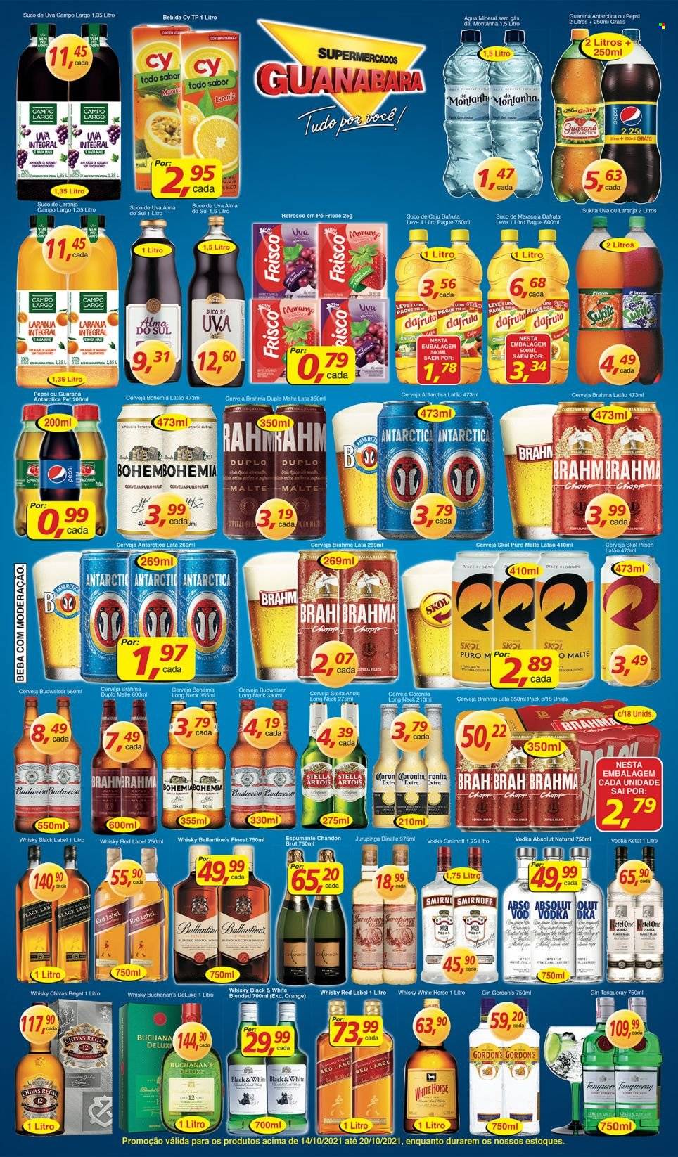 Folheto Supermercados Guanabara - 14/10/2021 - 20/10/2021. Página 11