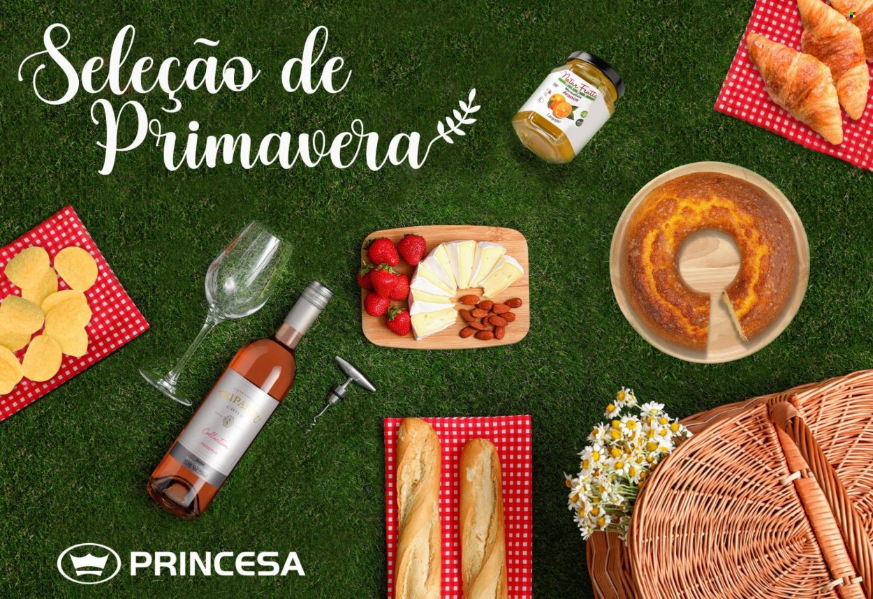 thumbnail - Folheto Princesa Supermercados - 07/10/2021 - 20/10/2021 - Produtos em promoção - laranja. Página 1.