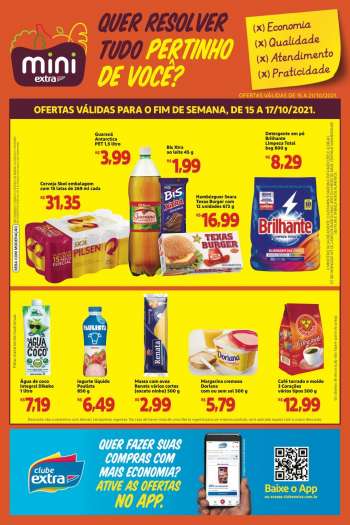 Folheto Mini Extra - 15.10.2021 - 21.10.2021.