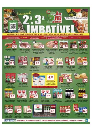 Folheto Rede Supermarket - 18.10.2021 - 19.10.2021.