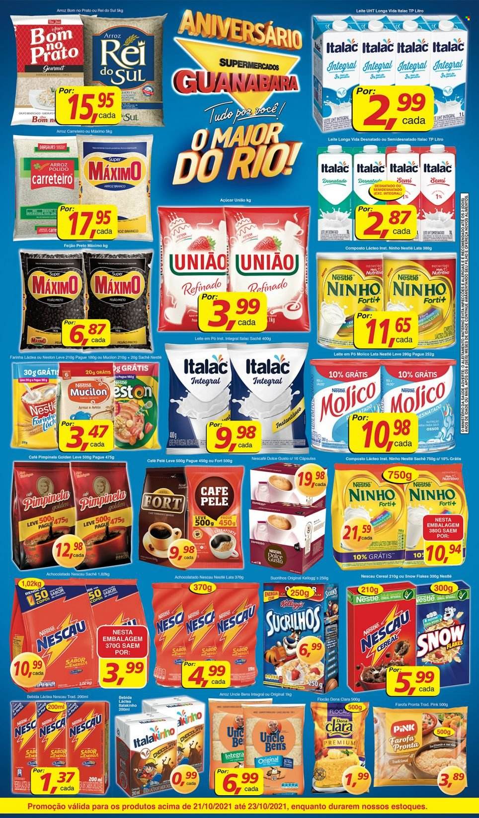 Folheto Supermercados Guanabara - 21/10/2021 - 23/10/2021. Página 2