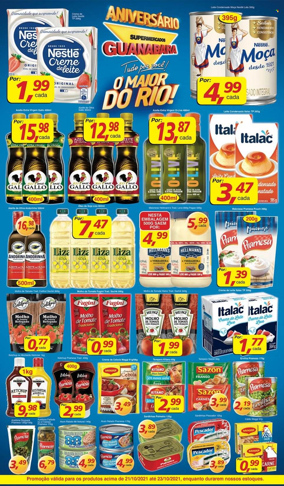 Folheto Supermercados Guanabara - 21/10/2021 - 23/10/2021. Página 3
