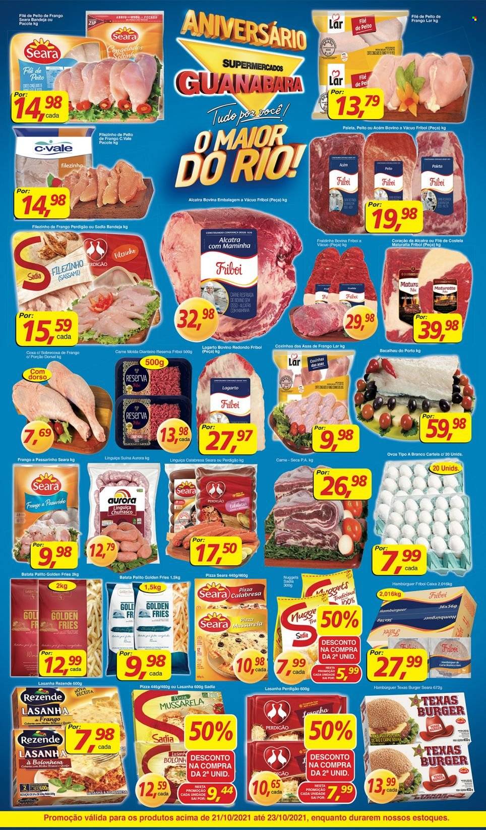 Folheto Supermercados Guanabara - 21/10/2021 - 23/10/2021. Página 5