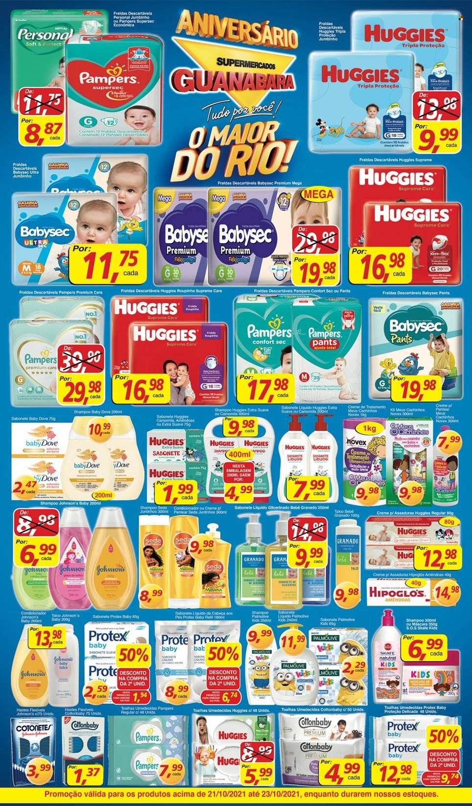 Folheto Supermercados Guanabara - 21/10/2021 - 23/10/2021. Página 8