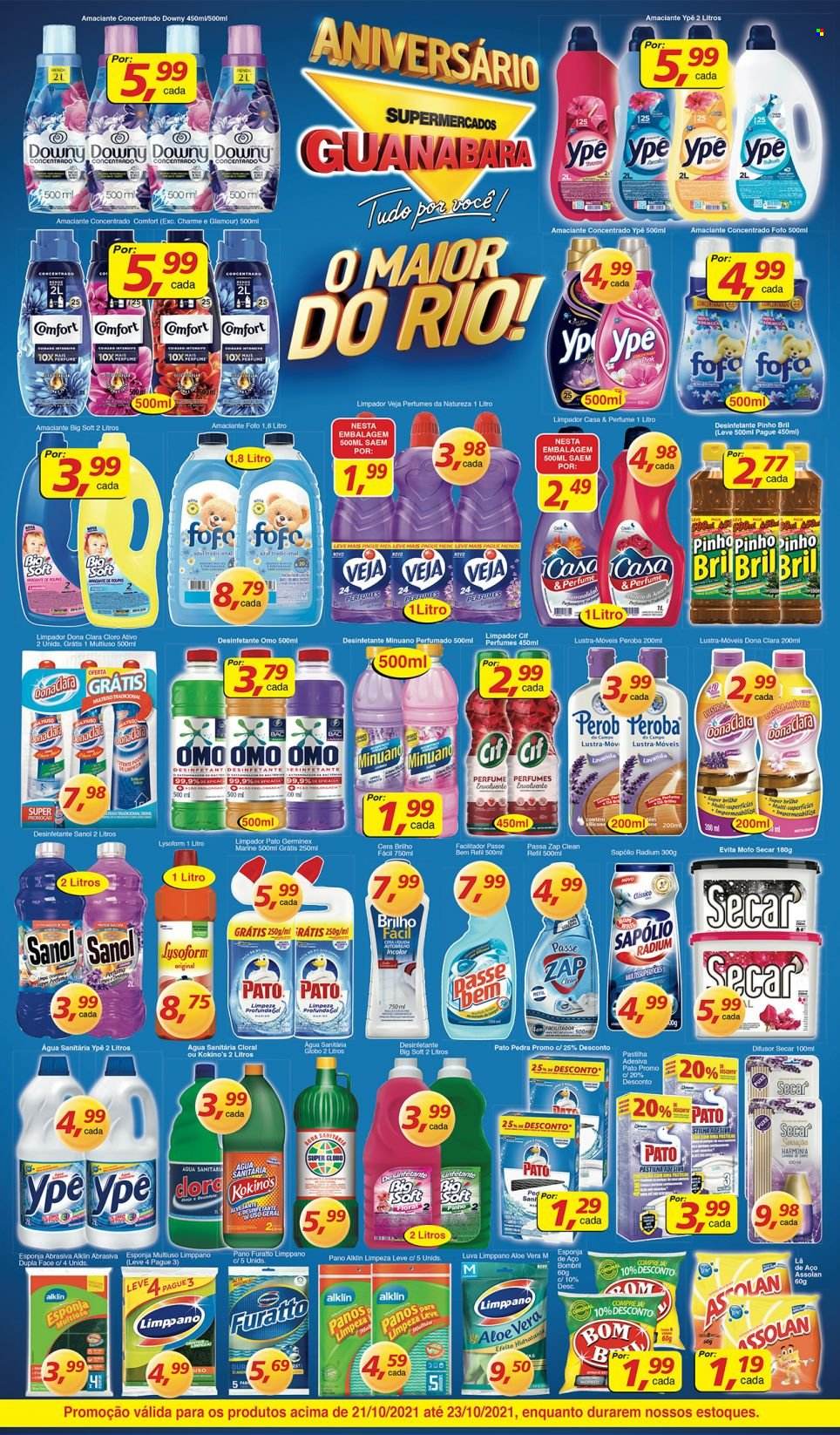 Folheto Supermercados Guanabara - 21/10/2021 - 23/10/2021. Página 11