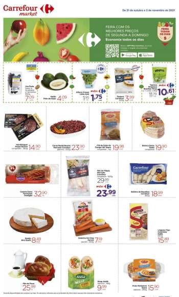 Folheto Carrefour Market - 21.10.2021 - 02.11.2021.