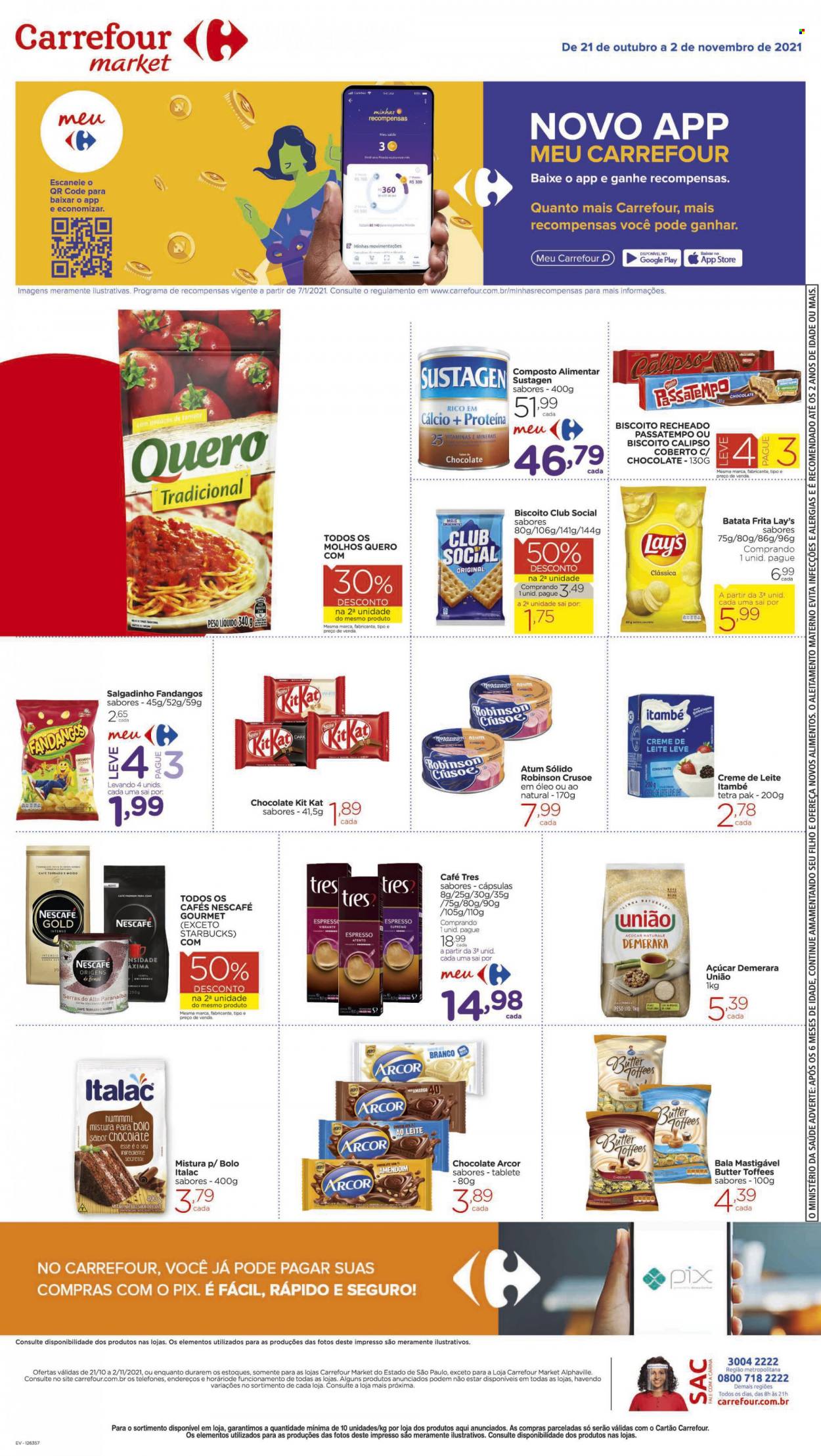 Folheto Carrefour Market - 21/10/2021 - 02/11/2021. Página 2