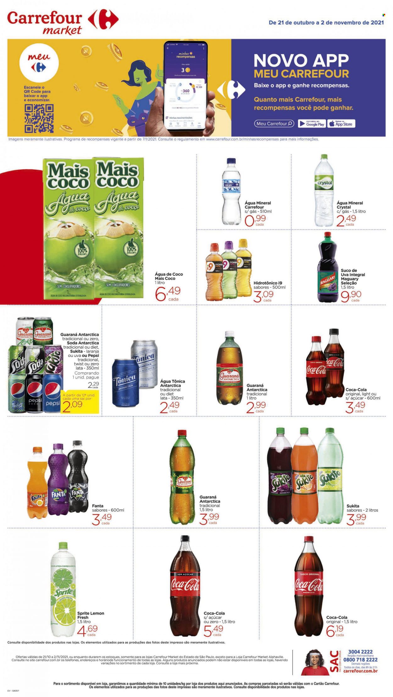 Folheto Carrefour Market - 21/10/2021 - 02/11/2021. Página 5