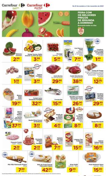 Folheto Carrefour - 21.10.2021 - 02.11.2021.