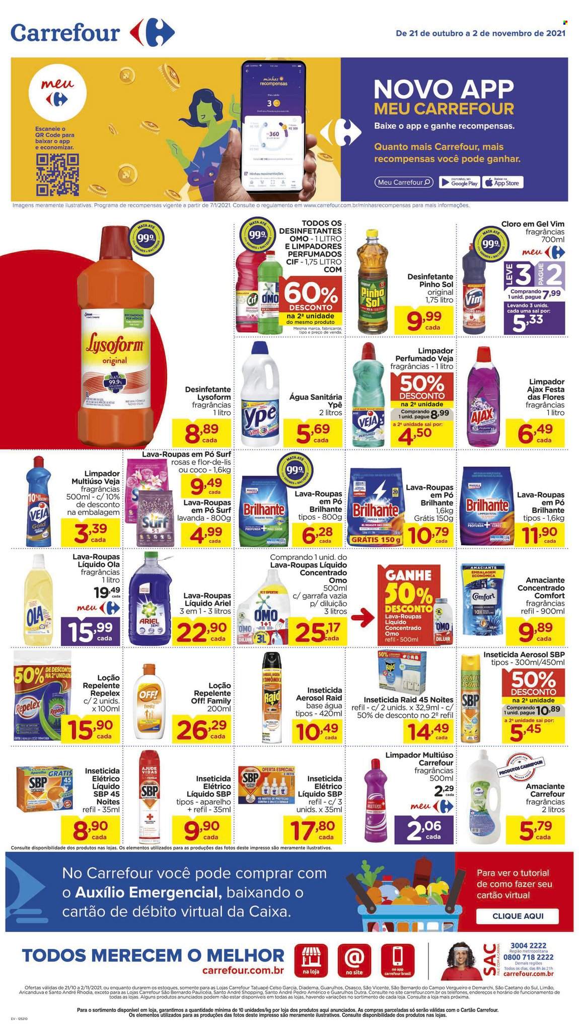 Folheto Carrefour Hiper - 21/10/2021 - 02/11/2021. Página 9