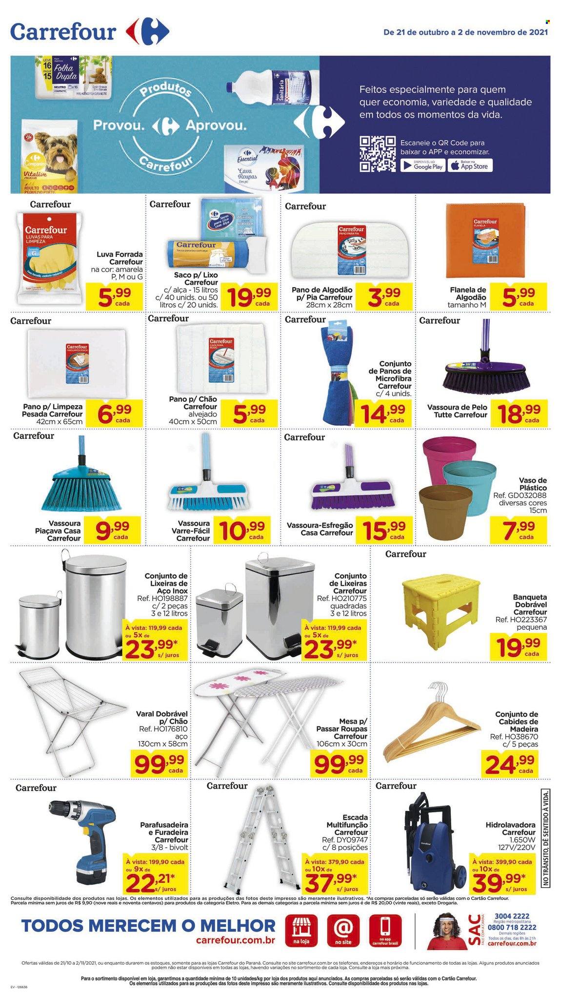 Folheto Carrefour Hiper - 22/10/2021 - 02/11/2021. Página 6