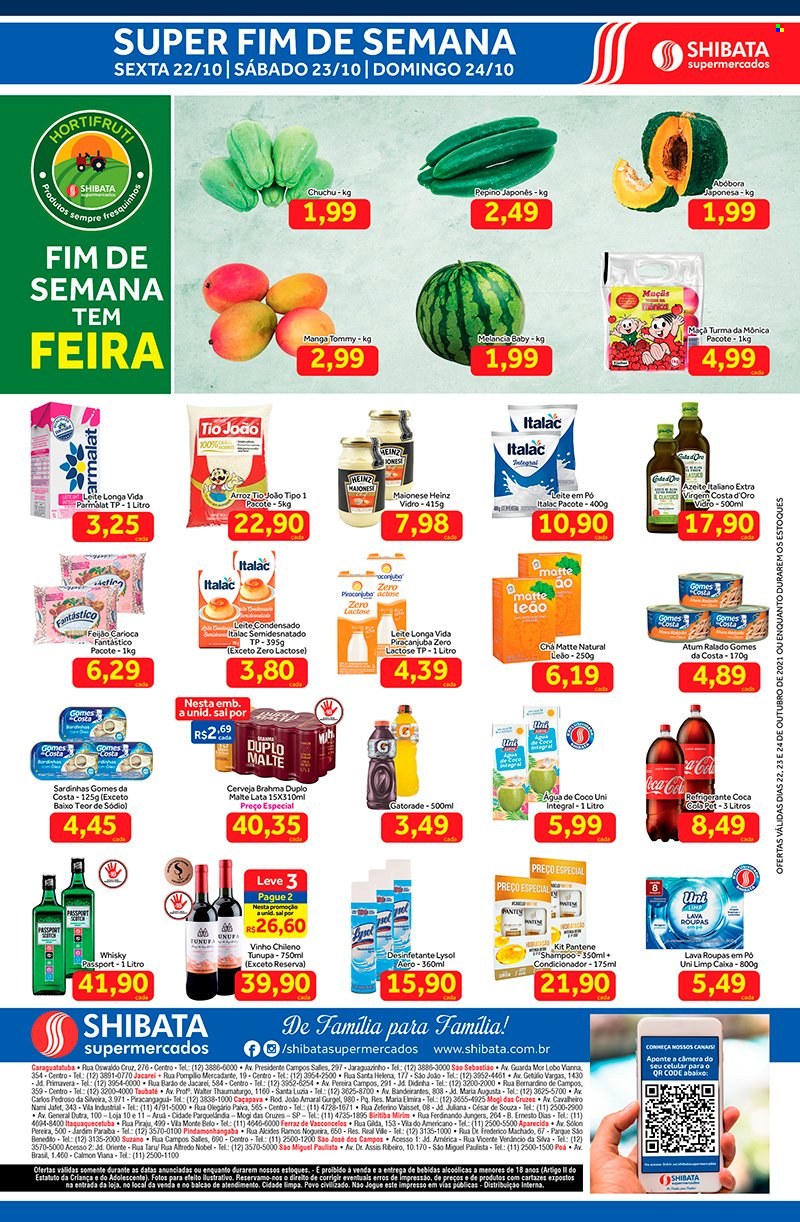 Folheto Shibata Supermercados - 22/10/2021 - 24/10/2021. Página 2