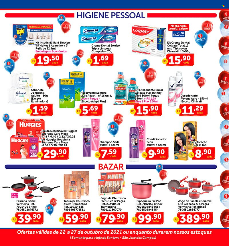 Folheto Shibata Supermercados - 22/10/2021 - 27/10/2021. Página 6