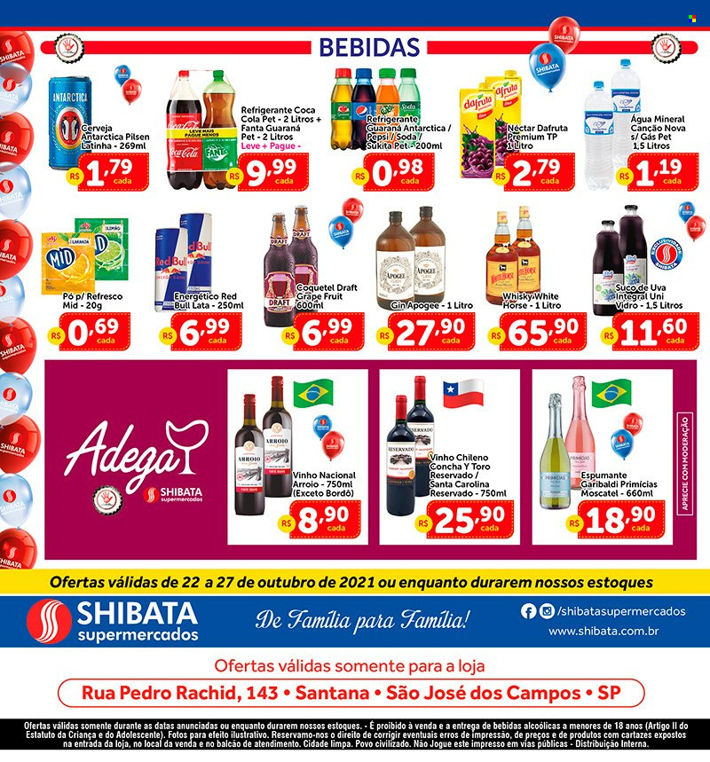 Folheto Shibata Supermercados - 22/10/2021 - 27/10/2021. Página 8
