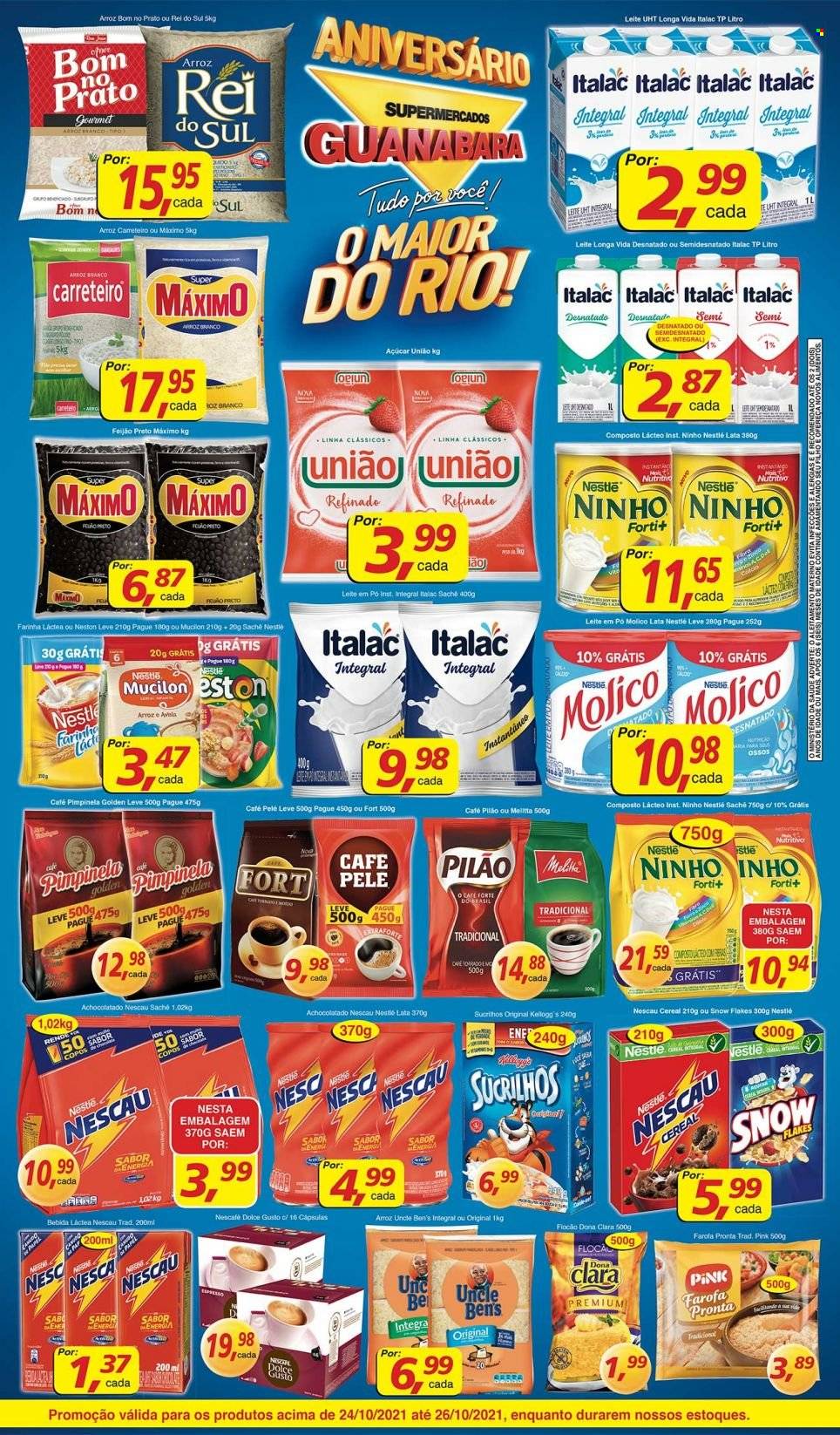 Folheto Supermercados Guanabara - 24/10/2021 - 26/10/2021. Página 2