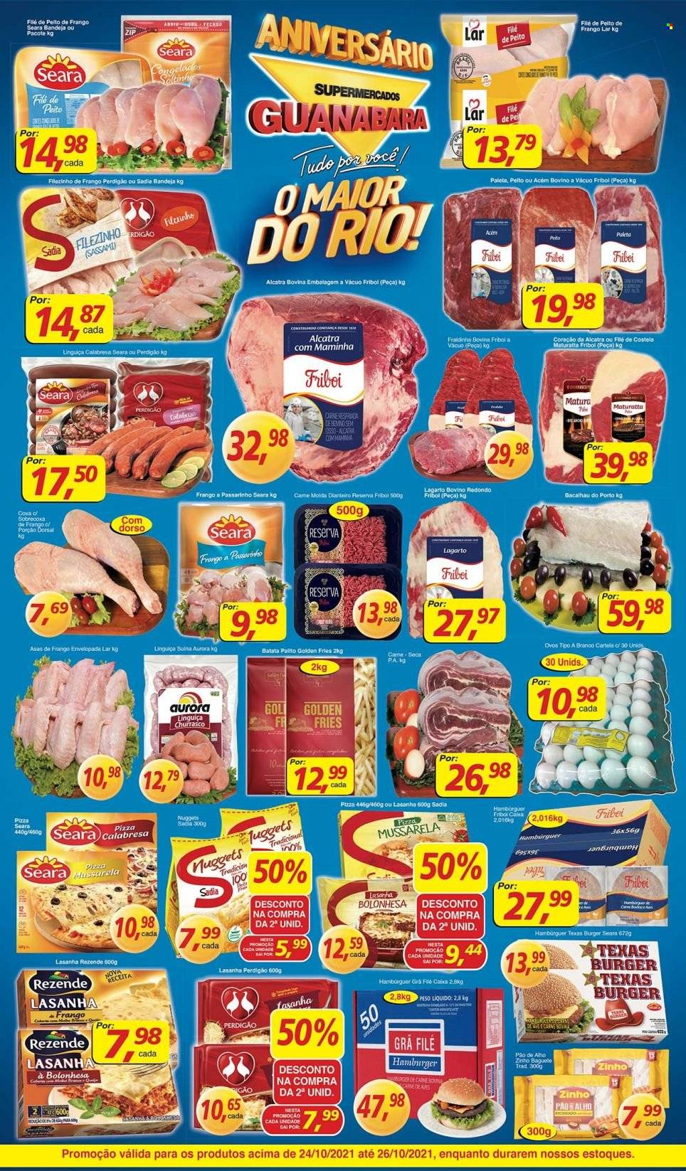 Folheto Supermercados Guanabara - 24/10/2021 - 26/10/2021. Página 5