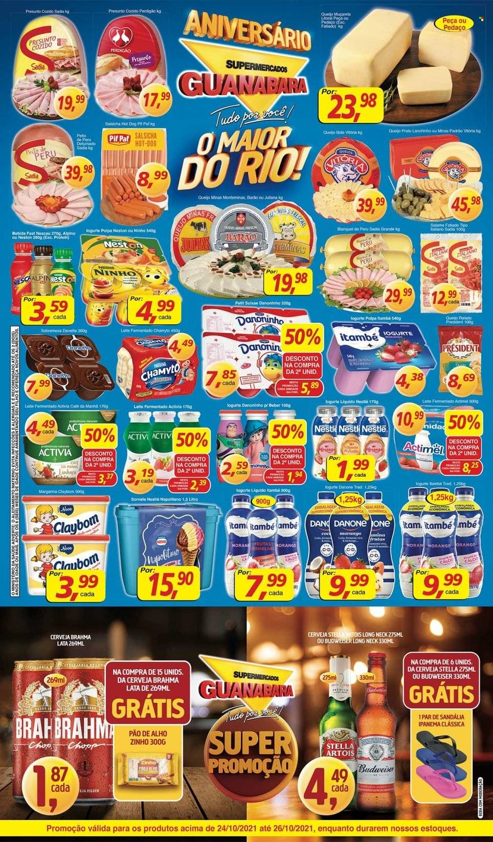 Folheto Supermercados Guanabara - 24/10/2021 - 26/10/2021. Página 6