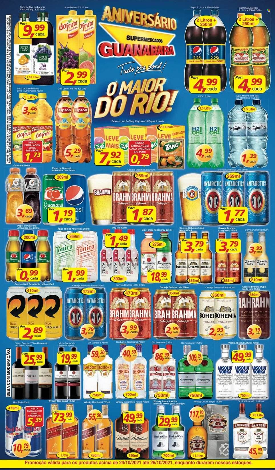 Folheto Supermercados Guanabara - 24/10/2021 - 26/10/2021. Página 7