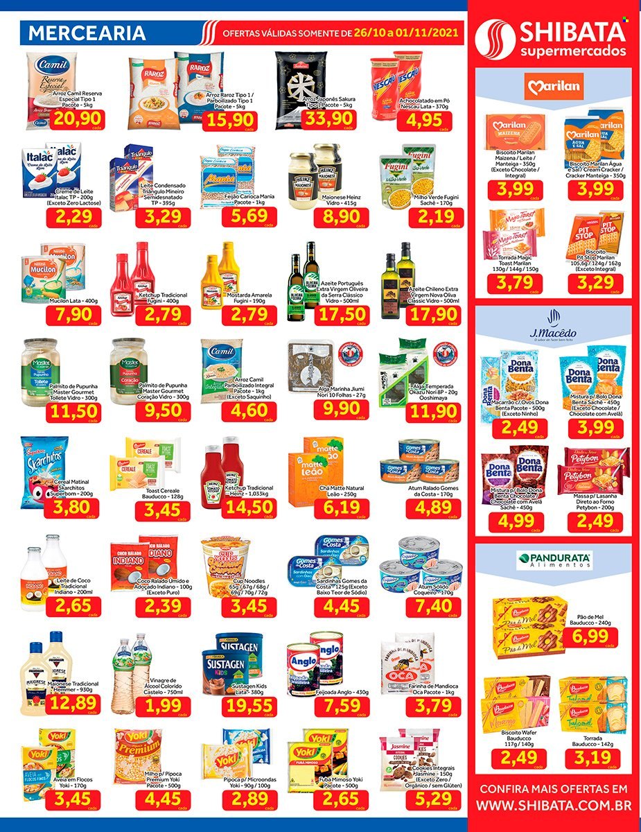 Folheto Shibata Supermercados - 26/10/2021 - 01/11/2021. Página 2