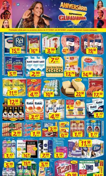 Folheto Supermercados Guanabara - 27/10/2021 - 30/10/2021.