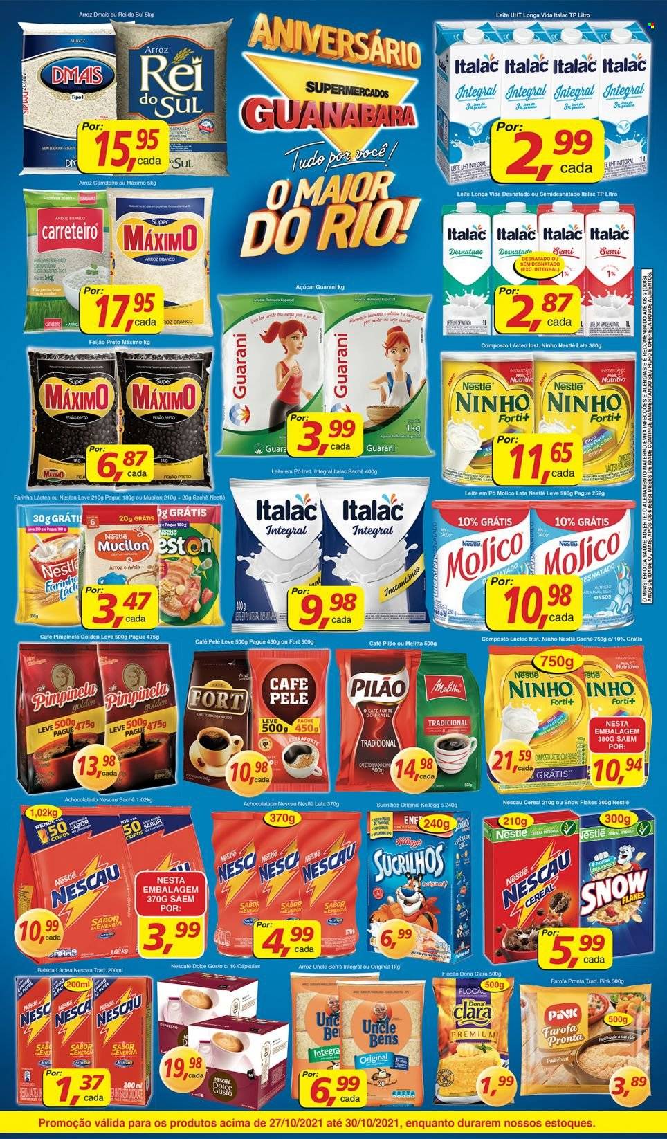 Folheto Supermercados Guanabara - 27/10/2021 - 30/10/2021. Página 2