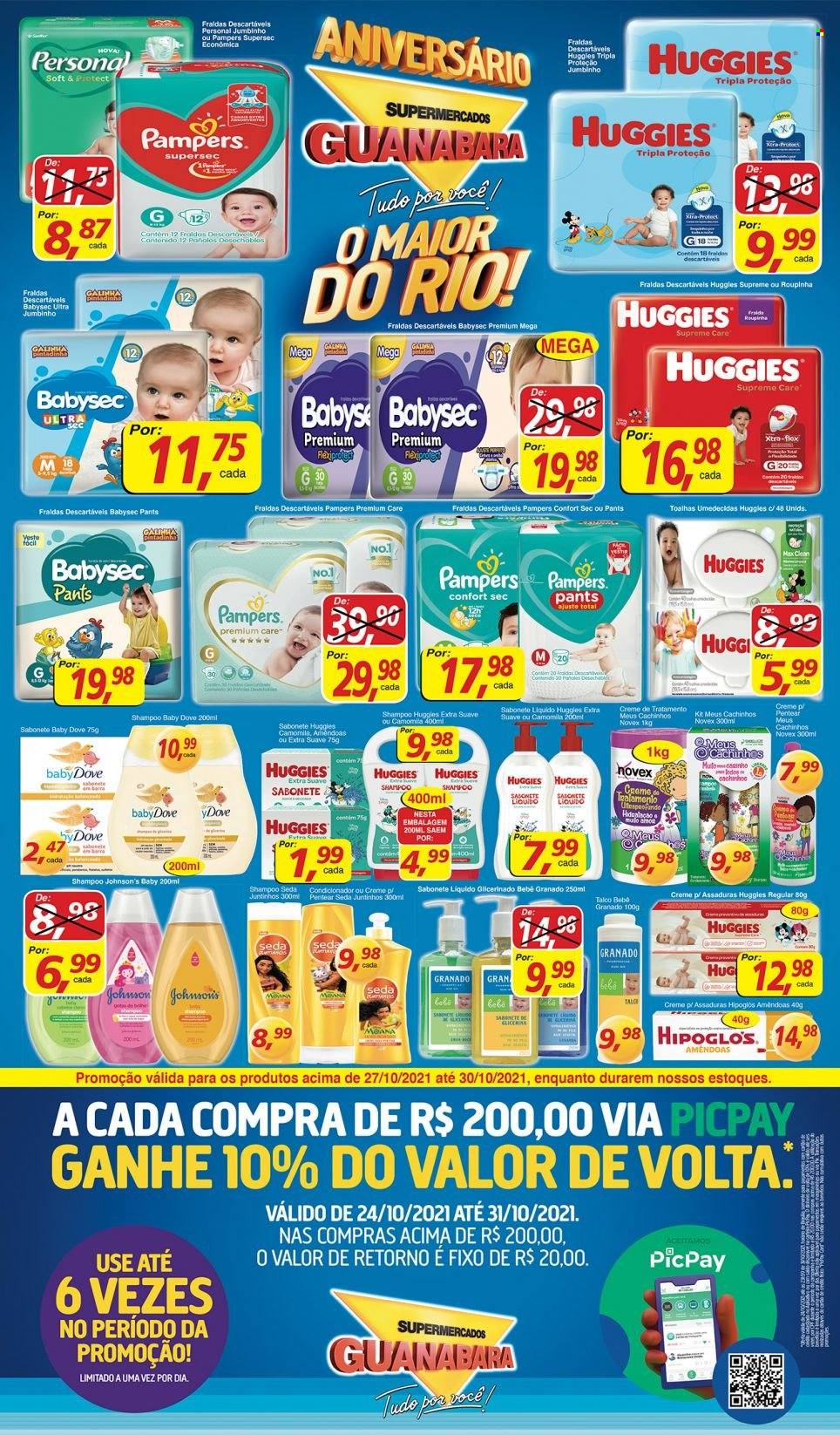 Folheto Supermercados Guanabara - 27/10/2021 - 30/10/2021. Página 8
