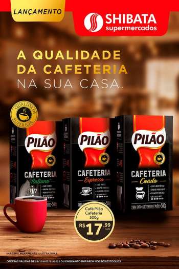 Folheto Shibata Supermercados - 28/10/2021 - 03/11/2021.