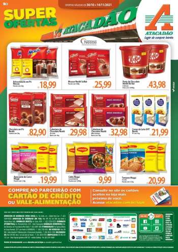 Folheto Atacadão - 30/10/2021 - 14/11/2021.