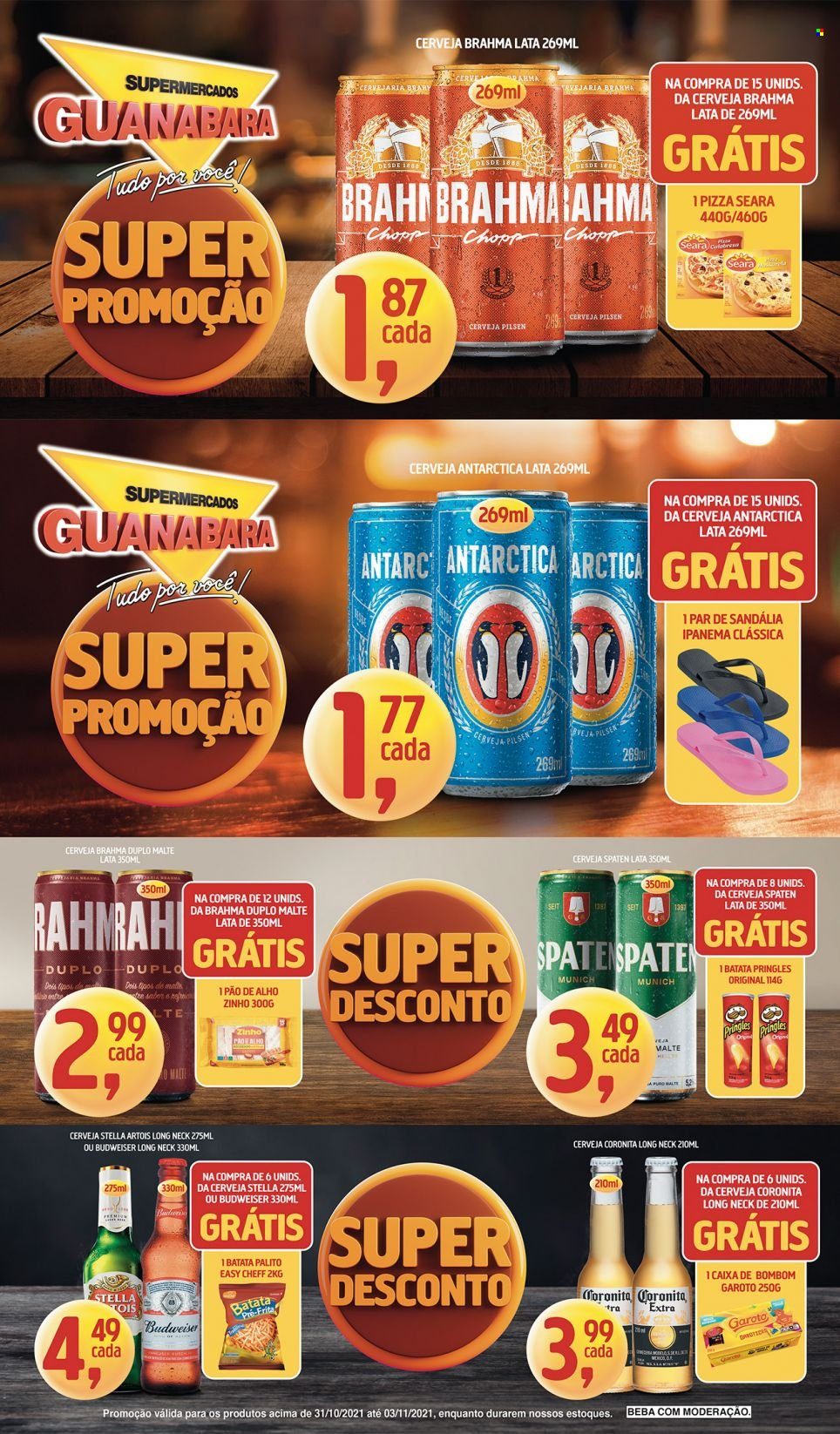 Folheto Supermercados Guanabara - 31/10/2021 - 03/11/2021. Página 8