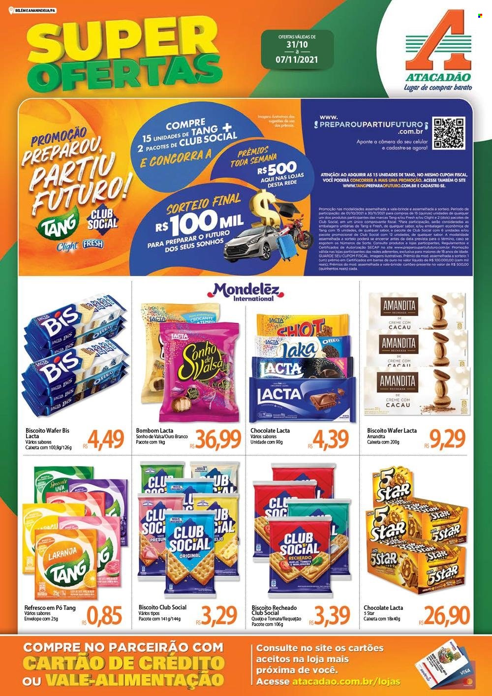 Folheto Atacadão - 31/10/2021 - 07/11/2021. Página 1