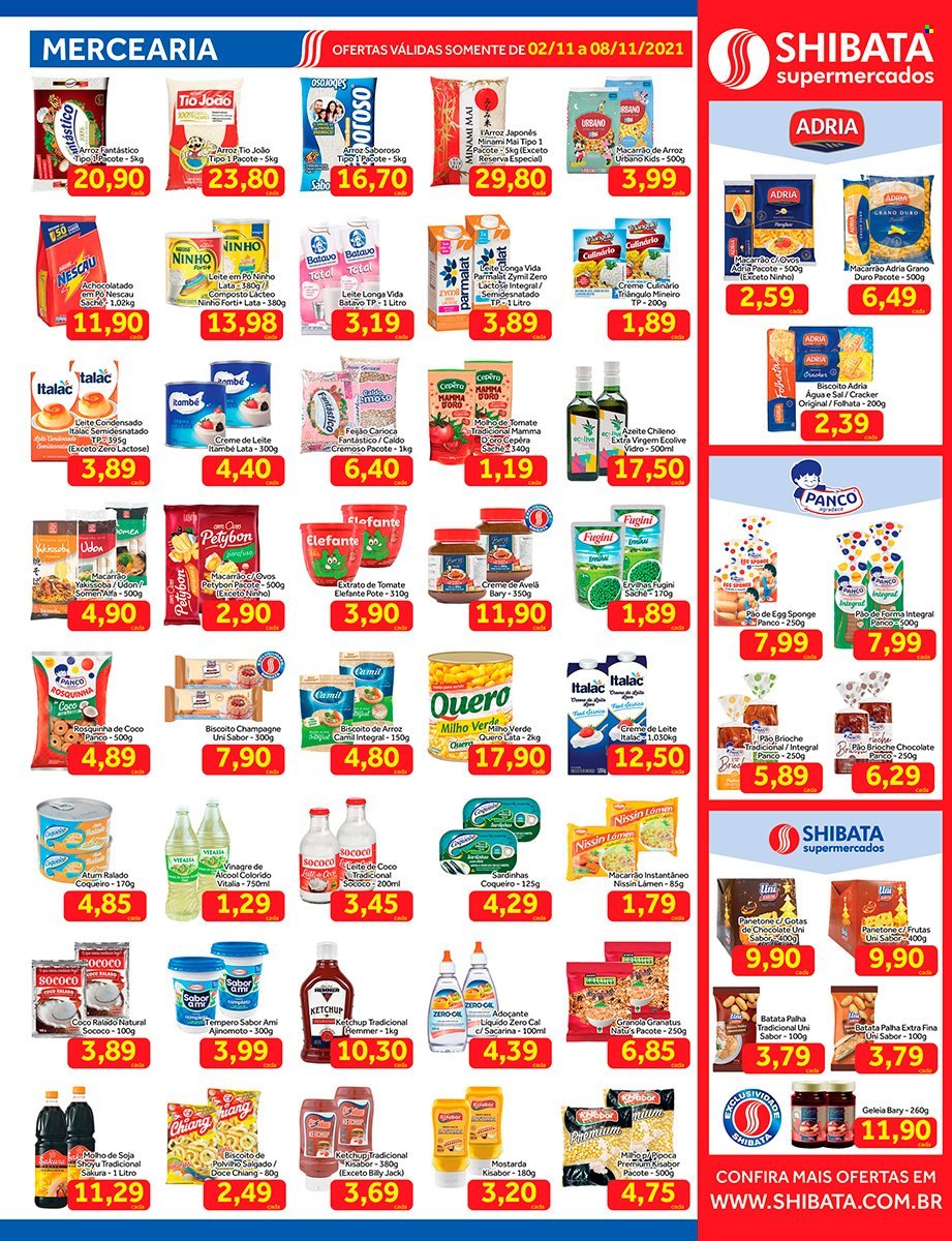Folheto Shibata Supermercados - 02/11/2021 - 08/11/2021. Página 2